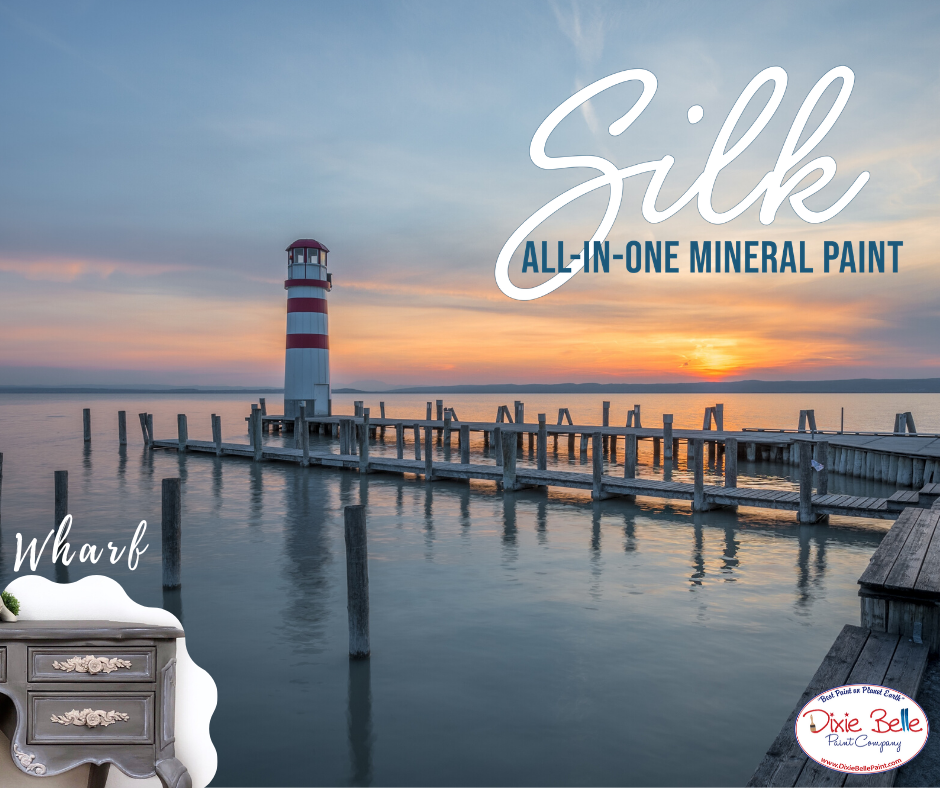 Wharf - Silk All-In-One Mineral Paint - Dixie Belle 473ml (16oz)
