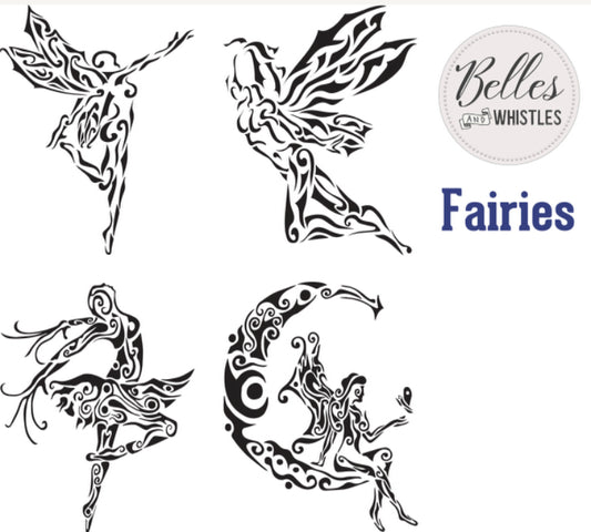 Fairies Stencil - Dixie Belle