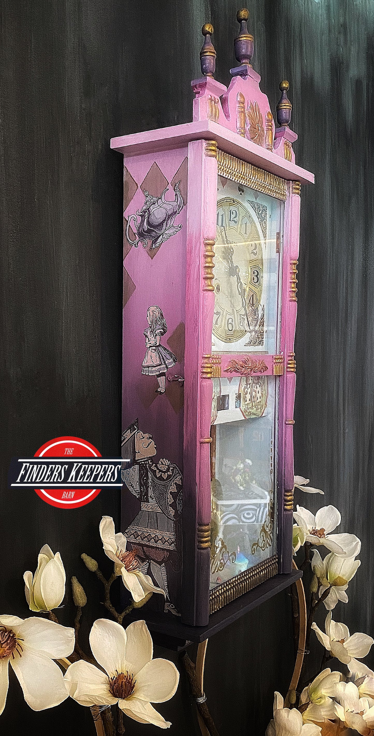 Alice In Wonderland Clock