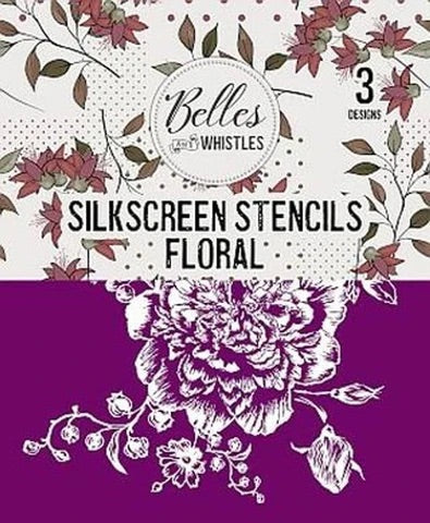 Floral Silk Screen Stencil - Dixie Belle