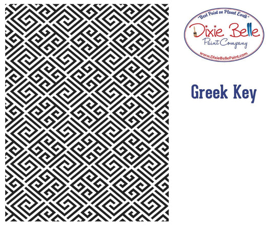Greek Key Stencil - Dixie Belle